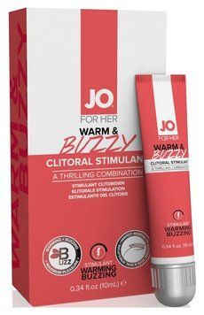 Збудливий кліторальний гель System JO WARM & amp; BUZZY (10 мл) J412169 фото