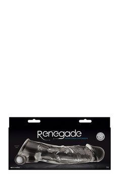 Насадка на член із вібрацією RENEGADE MANACONDA CLEAR T280309 фото