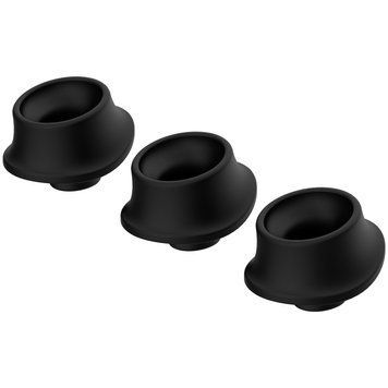 Змінні насадки на Womanizer Premium, Eco, Classic, Liberty, Starlet 2, чорні, розмір L WZ92MN0100 фото