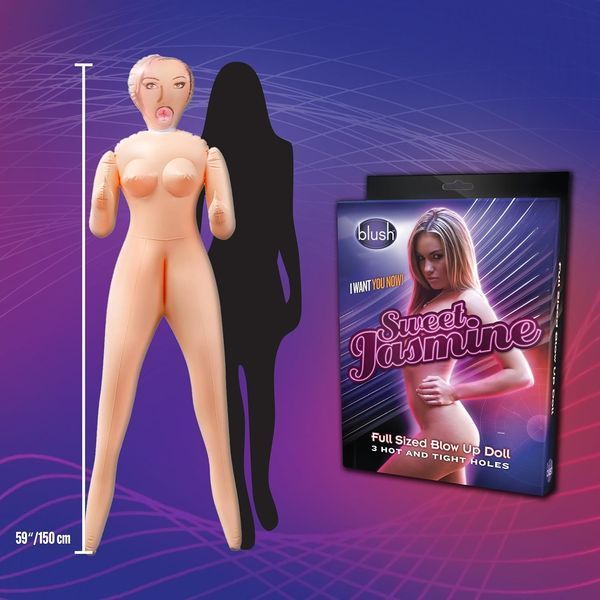 Кукла надувная X5 MEN SWEET JASMINE SEX DOLL NATURAL T330602 фото