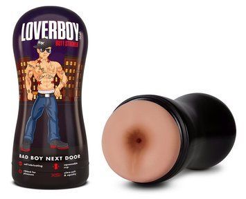 Мастурбатор анус Blush Coverboy Bad Boy у колбі, бежевий, 18.5 см B331953 фото