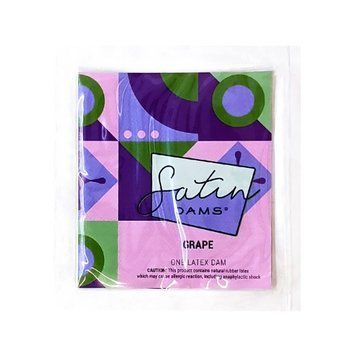 Серветка для орального сексу Grape Satin One Latex Dams зі смаком винограду, 1 шт. ON10050 фото