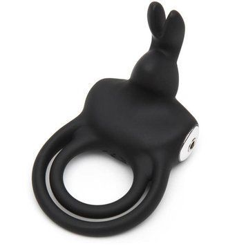 Подвійне ерекційне кільце з вібрацією Happy Rabbit Stimulating Rechargeable Rabbit Cock Ring FS73137 фото