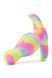 Анальна пробка конусоподібна зі стопером Blush Avant Kaleido різнобарвна T331823 фото 2