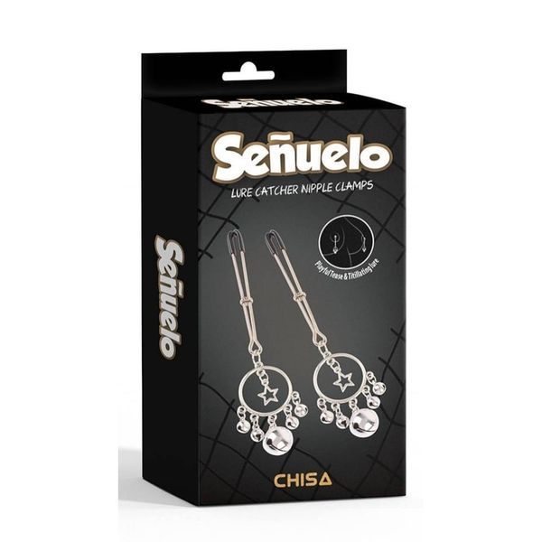 Зажимы на соски CHISA Senuelo Lure Catcher Nipple Clamps с бусинами 87811 /CN-732487811 фото