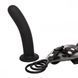 Страпон нереалистичный на трусиках Chisa R.G.B Sex Harness, с кольцевым крепление, черный CH75376 фото 3