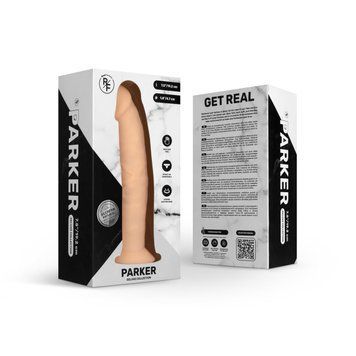 Фалоімітатор реалістичний, на присосці, Real Fantasy Deluxe - Parker , 18 см RF667154 фото