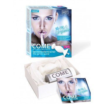 Тренажер м'язів малого тазу HOT Come The Pelvic Wand білий HOT80101 фото