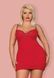 Пеньюар Obsessive XXL JOLIEROSE chemise 410016 фото 3