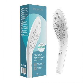 Насадка на душ для мастурбації Womanizer Wave, біла 26807700 фото