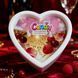 Масажна свічка з ароматом шампанського з журавлиною Candy Cranberry Champagne у формі серця, 70 мл C389510 фото 2