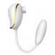 Вакуумний стимулятор з віброяйцем High End Suction Love Egg WHITE 560434 фото 4