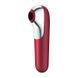Вакуумний кліторальний стимулятор SATISFYER DUAL LOVE червоний T360130 фото 2