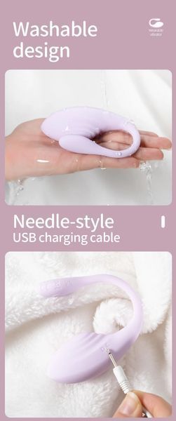 Віброяйце Every Night Toys Isadora з дистанційним керуванням, лавандовий, 10 режимів вібрації 42044 /YAI707W-019 фото