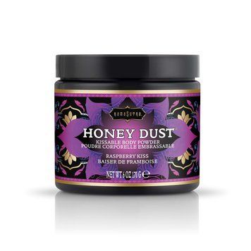 Їстівна пудра Kamasutra Honey Dust Raspberry 170ml K120135 фото