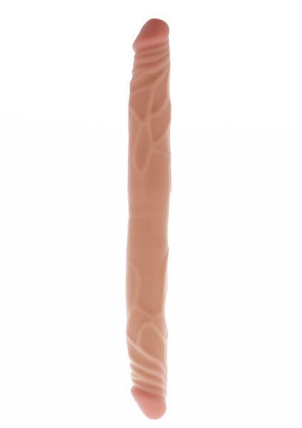 Двосторонній фалоімітатор Toy Joy Double Dong, бежевий TJ22437 фото