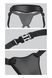 Трусики для страпона Pipedream Body Dock Elite Mini Harness, черные P23052 фото 4