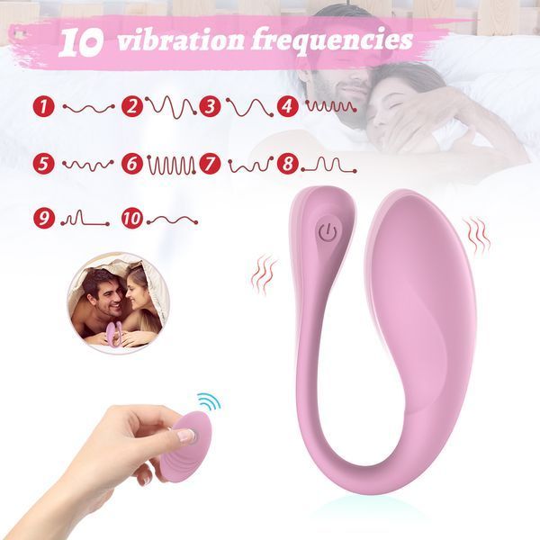 Віброяйце Every Night Toys Isadora з дистанційним керуванням, лавандовий, 10 режимів вібрації 42044 /YAI707W-019 фото