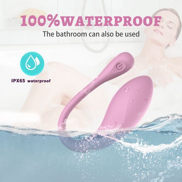 Віброяйце Every Night Toys Isadora з дистанційним керуванням, лавандовий, 10 режимів вібрації 42044 /YAI707W-019 фото