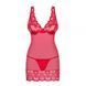 Боді 853-CHE-3 chemise thong red S / M 410822 фото 4