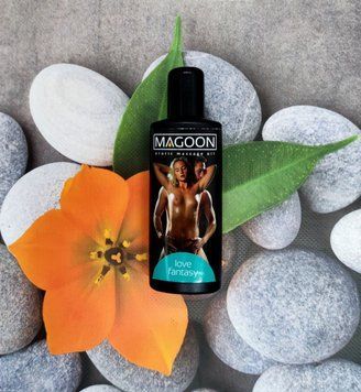 Збудливе масажне масло Magoon Love fantasy 100 ml 621986 фото