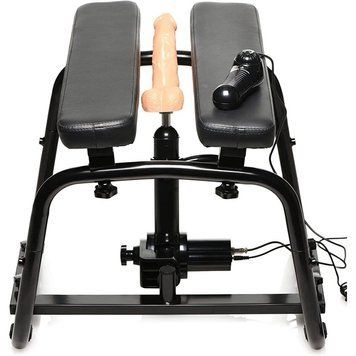Секс-машина стілець Deluxe Bangin' Bench with Sex Machine мультишвидкісна AH48646 фото