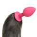 Анальная пробка Silicone с хвостом Енот, Raccoon Tail S F61289 фото 2
