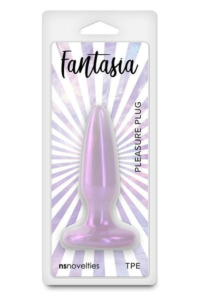Анальна пробка NS Novelties Fantasia фіолетова, 8.4 см NS281399 фото