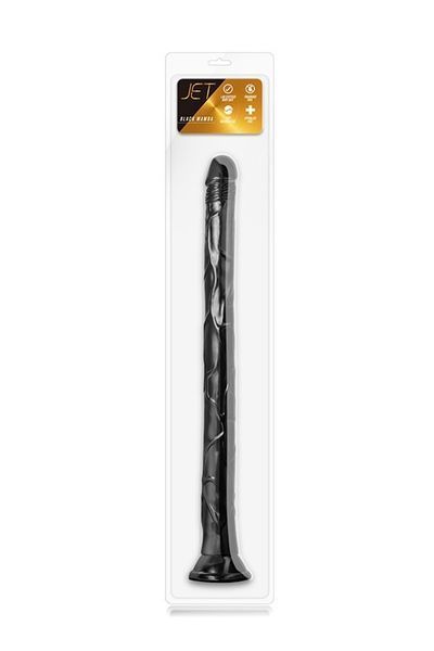 Фалоімітатор JET BLACK MAMBA 48 см Чорний T331323 фото