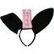 Вушки кролика One Size Plush Bunny Rabbit Ears Headband від Leg Avenue, рожево-чорні A28112 / BLACK фото 3