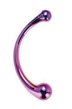 DT21835 Вигнутий скляний фалоімітатор Dream Toys GLAMOUR GLASS CURVED WAND DT21835 фото