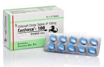 Збудливі таблетки для чоловіків CENFORCE 100 мг Сілденафіл (ціна за пластину 10 таблеток) B88072 фото