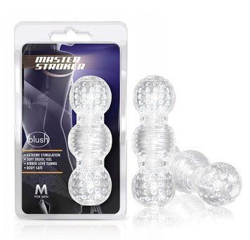 Мастурбатор нереалістичний Blush M for Men Master Stroker прозорий T330452 фото