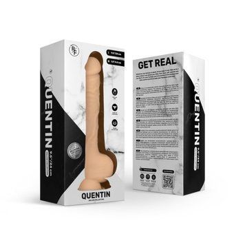 Фалоімітор реалістичний на присосці Real Fantasy Deluxe - Quentin 24 cm RF004412 фото