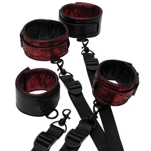 Фіксатор на ліжко Fifty Shades of Grey Sweet Anticipation Reversible Under Mattress Restraint Set FS83671 фото