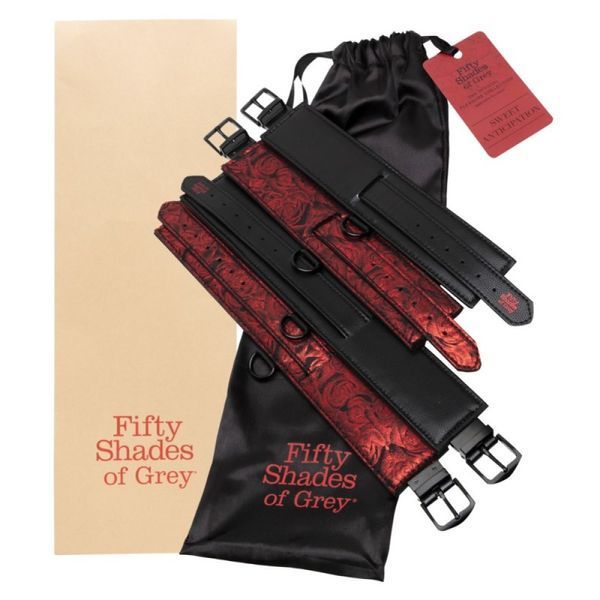 Фіксатор на ліжко Fifty Shades of Grey Sweet Anticipation Reversible Under Mattress Restraint Set FS83671 фото