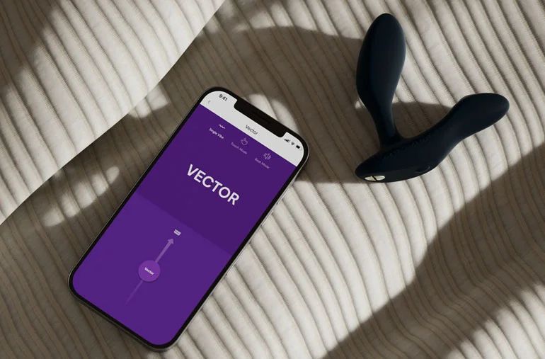 Масажер простати WE-VIBE Vector+ з пультом керування W44109 фото
