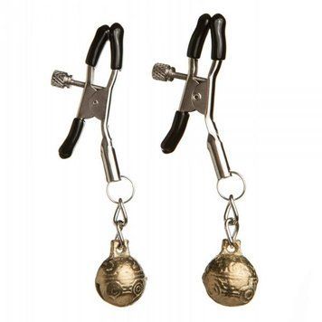 F61314 затискачі на соски з дзвіночком Loveshop Gold Bell F61314 фото
