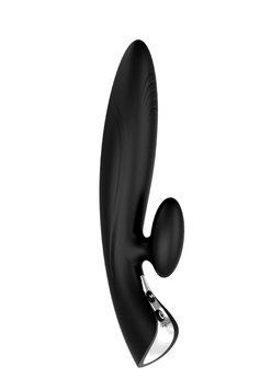 Вібромасажер кролик Dream toys Midnight Magic Thrilling, чорний DT21637 фото