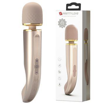 Вібромасажер мікрофон PRETTY LOVE Interesting Massager Gold, 29 х 5.8 см BI-014808-2 фото