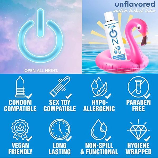 Лубрикант на водной осове WET Turn on Unflavored Water Based Lube 178 мл WT56015 фото