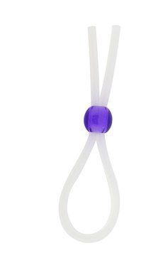 Кільце ерекційне 5 " Silicon Cock Ring with Bead, LAVENDER T170053 фото
