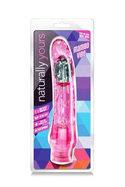 Вібратор NATURALLY YOURS MAMBO VIBE PINK T330483 фото