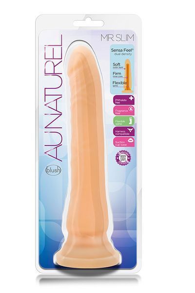 Фаллоимитатор AU NATUREL MR. SLIM BEIGE T330730 фото