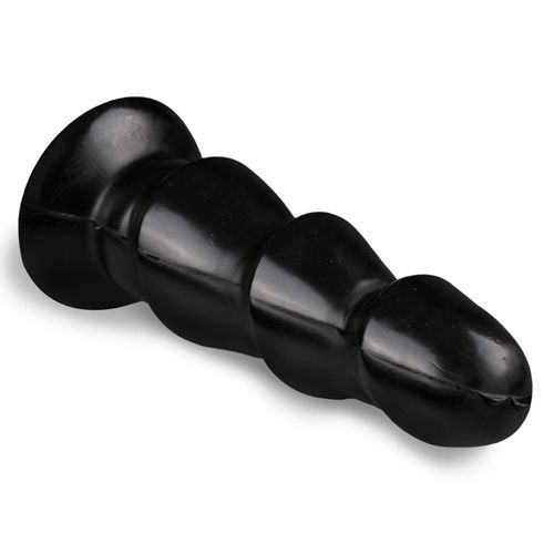Анальний плаг для фістингу All Black AB40 12 см х 6 см, чорний AB05530 фото