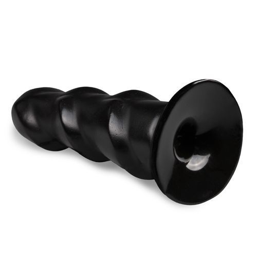 Анальний плаг для фістингу All Black AB40 12 см х 6 см, чорний AB05530 фото