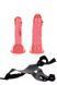Страпон CROTCHLESS STRAP-ON 2 DONGS, HOT PINK DT50100 фото 1