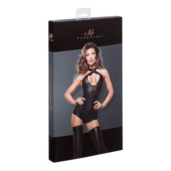 Боді шорти з нашийником F169 Noir Handmade XL NR01534 фото