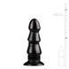 Анальний плаг для фістингу All Black AB40 12 см х 6 см, чорний AB05530 фото 5
