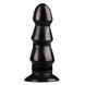 Анальний плаг для фістингу All Black AB40 12 см х 6 см, чорний AB05530 фото 1